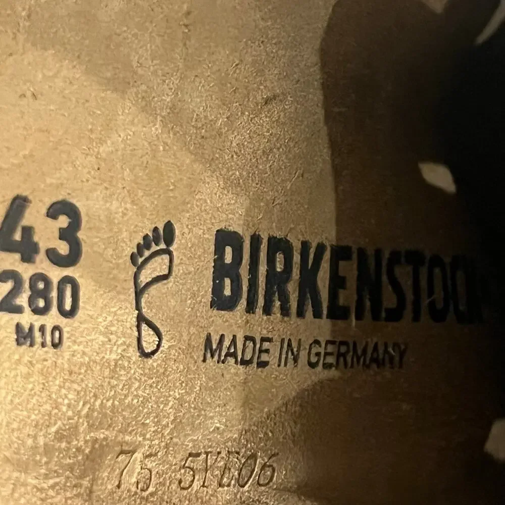 Birkenstock® Boston Men's Clogs In Oiled leather Leather Black US Size 10 NWOB